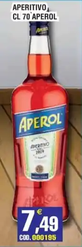 Immenso Cash Aperitivo Aperol offerta