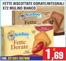 Immenso Cash Fette Dorate Mulino Bianco offerta