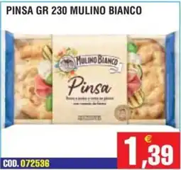Immenso Cash Pinsa Mulino Bianco offerta