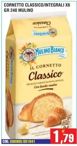 Immenso Cash Il cornetto classico Mulino Bianco offerta