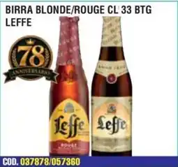 Immenso Cash Birra blonde/rouge Leffe offerta