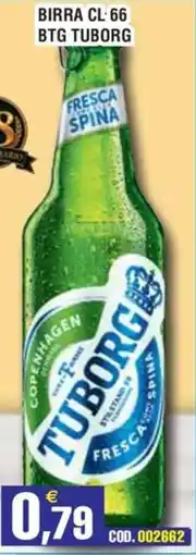 Immenso Cash Birra fresca spina tuborg offerta
