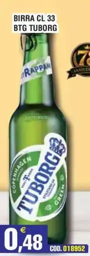 Immenso Cash Birra Tuborg offerta
