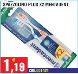 Immenso Cash Spazzolino plus mentadent offerta