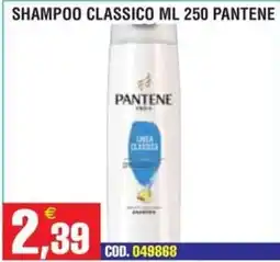 Immenso Cash Shampoo classico Pantene offerta
