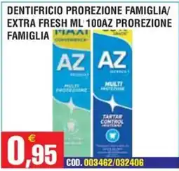 Immenso Cash Dentifricio Prorazione Famiglia offerta