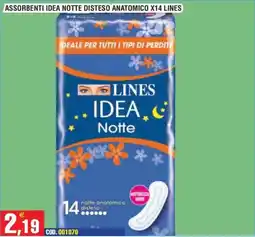 Immenso Cash Lines Idea Notte offerta