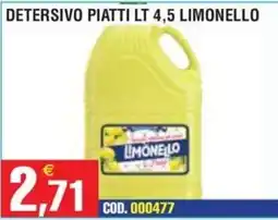Immenso Cash Detersivo piatti limonello offerta