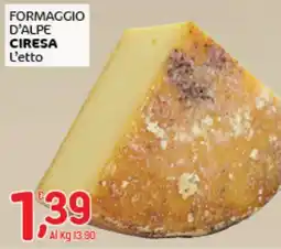 Crai Formaggio d'alpe Ciresa offerta