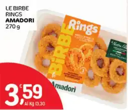 Crai Le Birbe Rings Amadori offerta
