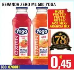Immenso Cash Yoga bevanda zero offerta