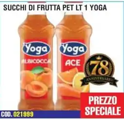 Immenso Cash Succhi di frutta Yoga offerta