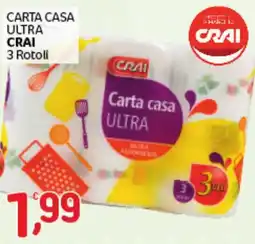 Crai Carta casa ultra Crai offerta