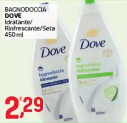 Crai Bagnodoccia Dove Idratante/Rinfrescante/Seta offerta