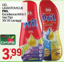 Crai Pril gel lavastoviglie offerta