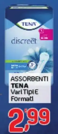Crai Assorbenti Tena Vari Tipi E Formati offerta