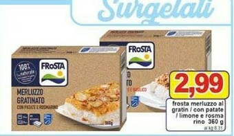 Pewex Filetti di merluzzo offerta