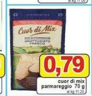 Pewex Formaggio grattugiato offerta
