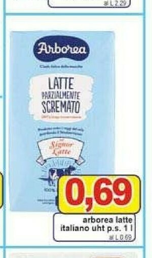 Pewex Latte parzialmente scremato offerta