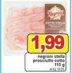 Pewex Prosciutto cotto offerta
