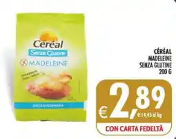 Deco Maxistore Céréal madeleine senza glutine offerta