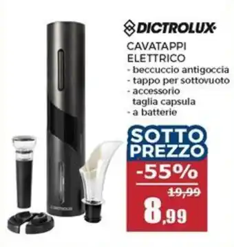 Cavatappi elettrico Dictrolux