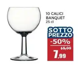 Happy Casa Calici banquet offerta