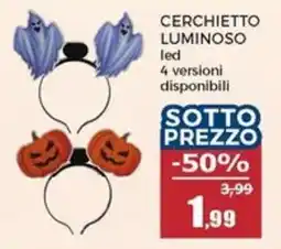 Happy Casa Cerchietto luminoso led offerta