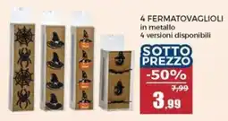 Happy Casa Fermatovaglioli in metallo offerta