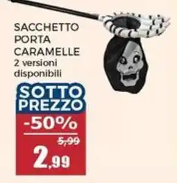 Happy Casa Sacchetto porta caramelle offerta