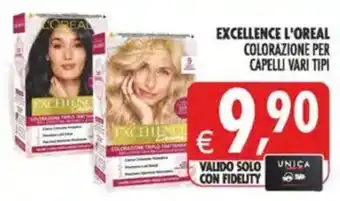 Deco Maxistore Excellence L'Oréal colorazione per capelli vari tipi offerta