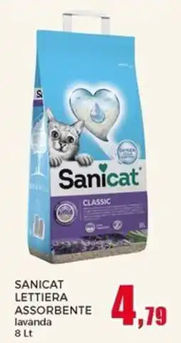 Happy Casa Sanicat lettiera assorbente lavanda offerta