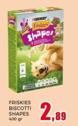 Happy Casa Friskies biscotti shapes offerta