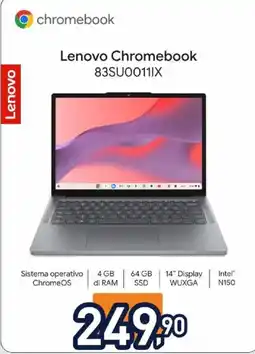 Unieuro Lenovo Chromebook 83SU0011IX offerta
