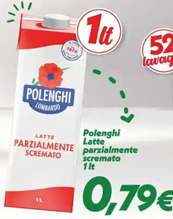 Polenghi Latte parzialmente scremato