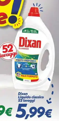 Iper Super Conveniente Dixan liquido classico offerta