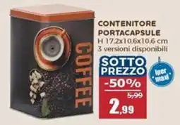 Happy Casa Contenitore portacapsule offerta