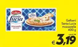 Iper Super Conveniente Galbani Santa Lucia mozzarella offerta