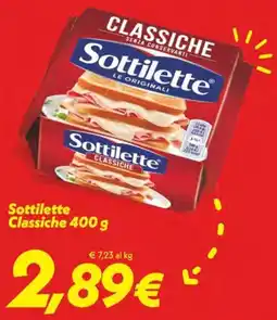 Iper Super Conveniente Sottilette Classiche offerta