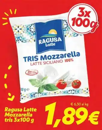 Ragusa Latte Mozzarella tris