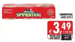 Deco Maxistore Simmenthal carne offerta