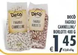 Deco Maxistore Decò fagioli cannellini/borlotti offerta