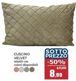 Happy Casa Cuscino velvet offerta