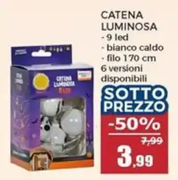 Happy Casa Catena luminosa offerta
