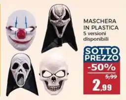 Happy Casa Maschera in plastica offerta