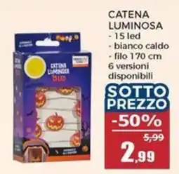 Happy Casa Catena luminosa offerta