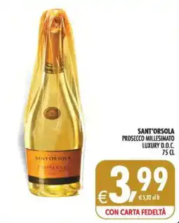 Deco Maxistore Sant'Orsola Prosecco offerta