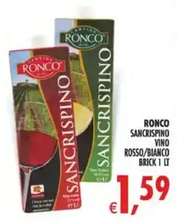 Deco Maxistore Ronco SanCrispino Vino offerta