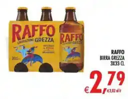 Deco Maxistore Raffo birra grezza offerta
