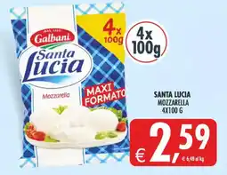 Deco Maxistore Santa Lucia Mozzarella offerta